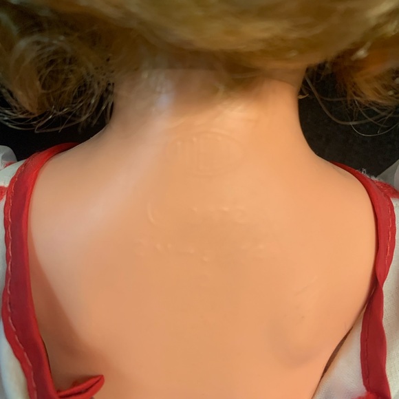 Ideal Shirley Temple Vinyl/plastic Doll Stand Up And Cheer Outfit  1972 16" - Picture 8 of 8